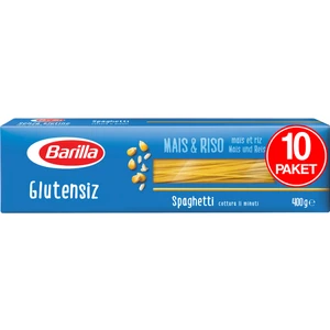 Glutensiz Spaghetti Makarna 400 G 10 Paket