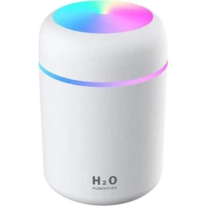 300 ml Ultrasonik Hava Nemlendirici Ortam Nemlendirici Işıklı Hava Nemlendirici Buharlı Nemlendirici Buhar Makinesi ve Aroma Difüzörü H2O Nemlendirici Oda Nemlendirici Hava Temizleyici
