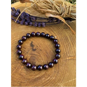 Sertifikalı   Lal (Garnet) Bileklik