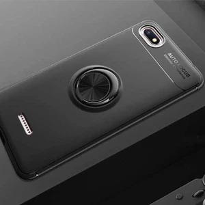 Kip GSM Xiaomi Redmi 6A Kılıf Autofocus Yüzüklü Manyetik Standlı Ravel Slikon Kapak