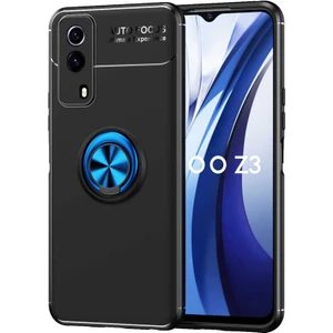 Kip GSM Vivo Y53S 4g Kılıf Autofocus Yüzüklü Manyetik Standlı Ravel Slikon Kapak