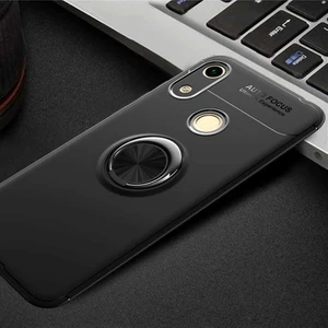 Kip GSM Huawei Y6S 2019 Kılıf Autofocus Yüzüklü Manyetik Standlı Ravel Slikon Kapak