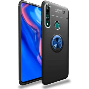 Kip GSM Huawei Y9 Prime 2019 Kılıf Autofocus Yüzüklü Manyetik Standlı Ravel Slikon Kapak
