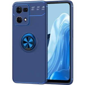 Kip GSM Oppo Reno 7 4g Kılıf Autofocus Yüzüklü Manyetik Standlı Ravel Slikon Kapak