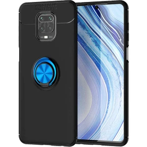 Kip GSM Xiaomi Redmi Note 9s Kılıf Autofocus Yüzüklü Manyetik Standlı Ravel Slikon Kapak
