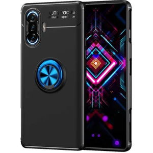 Kip GSM Xiaomi Redmi K40 Gaming Kılıf Autofocus Yüzüklü Manyetik Standlı Ravel Slikon Kapak