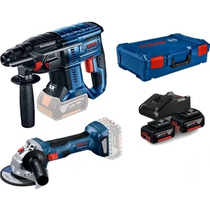 Gbh 180-LI + Gws 180 Lı Akülü Kırıcı Delici ve Taşlama Seti 2'li 18 Volt