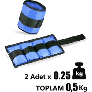 Spor Byfit Çocuklar Için Mavi El Veya Ayak Bileği Ağırlığı