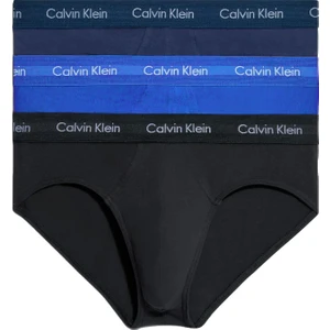 Calvin Klein Erkek 3’lü Siyah Mavi Slip