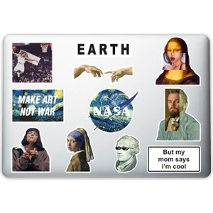 Art Sanat Dekoratif Laptop Notebook Tablet Telefon Sticker Set 06