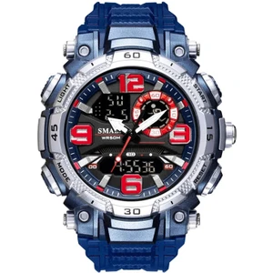 Erkek Kol Saati Analog Dijital Spor Moda Trend 1921M Saat