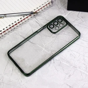 Galaxy A33 Kılıf 3D Kamera ve Lens Korumalı Ultra Lüks Plating Razer Silicone Case