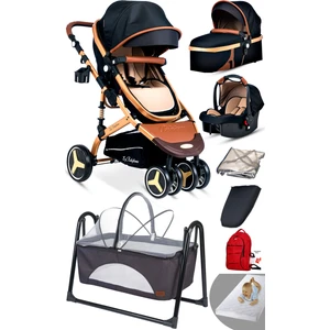 Baby Home Yeni Ekonomi Paket 8 In 1 945 Travel Sistem Bebek Arabası 340 Anne Yanı Bebek Sepeti Beşik Yatak