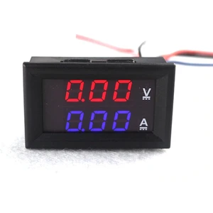 Dijital Voltmetre-Ampermetre 100V-10A