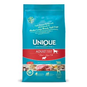 Orta ve Iri Irk Yetişkin Köpek Maması Kuzu Etli 3 kg
