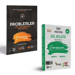 Rasyonel Yayınları 2023 TYT Msü KPSS Dil Bilgisi - Problemler Soru Bankası Seti (2 Kitap)