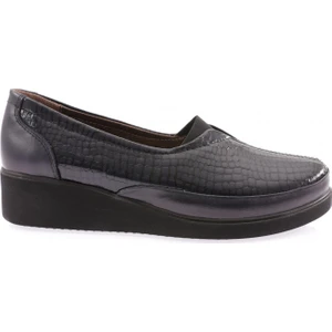 157-23Y Kadin Lastik Detayli Comfort Ayakkabi