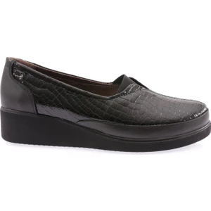157-23Y Kadin Lastik Detayli Comfort Ayakkabi