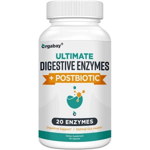 Digestive Enzymes Postbiotics With Tributyrin And 20 Digestive Enzymes Gut Colon 60 Kapsul