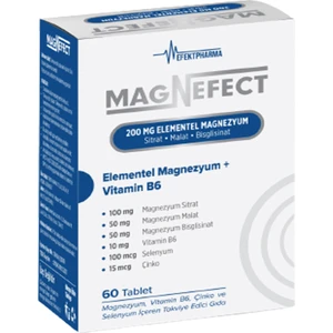 Umbrella Magnefect 200 Mg Elementel Magnezyum 60 Tablet