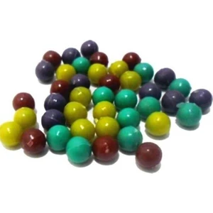 200 Adet Boncuk Atan Oyuncak Tabanca Boncuğu 6mm Plastik Mini Misket Tüm Boncuklu Oyuncaklara Uygun