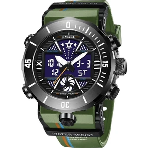 Erkek Kol Saati Analog Dijital Spor Moda Trend 8051Y Saat