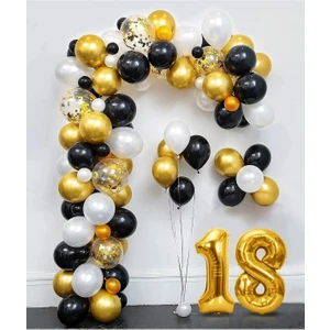 18. Doğum Günü Partisi Süslemeleri