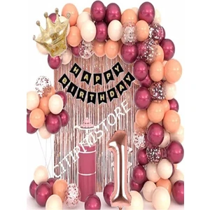 1 Yaş Kral Taçlı Doğum Günü