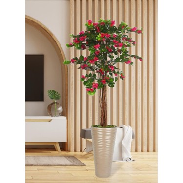 Nettenevime Yapay Ağaç Dore 57CM Kumsal Vazoda Begonvil Fiyatı