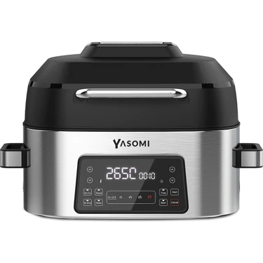 Yasomi Y75 2 In 1 Airfryer Grill Combo Fritöz ve Izgara 6 L (Yasomi Türkiye