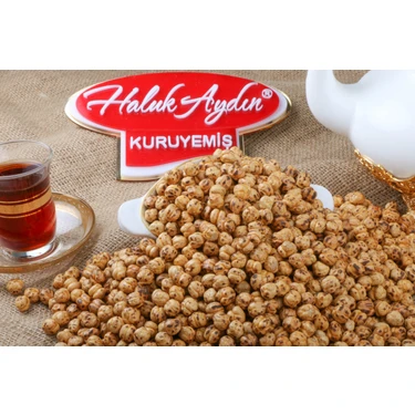 Haluk Aydın Kuruyemiş Haluk Aydın 500 gr Çifte Kavrulmuş Sarı Leblebi Türkiye Menşeli Yüksek Lif