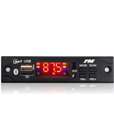 Magicvoice PowerMaster M517 Oto Teyp Dijital Player Board USB/AUX/SD/FM/Bluetooth Kumandalı