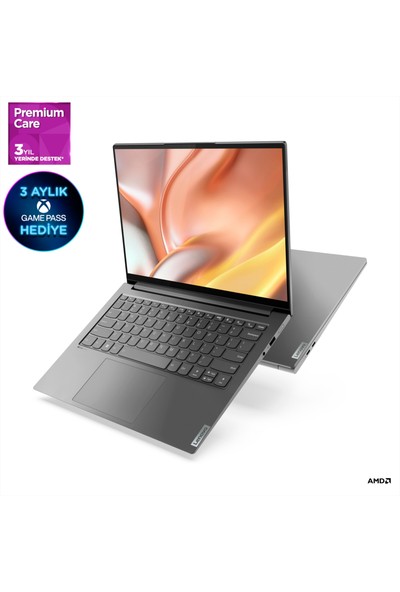 Lenovo Yoga Slim 7 Pro AMD Ryzen 5 6600HS 16GB 512GB SSD Windows 11 Home 14" 2.2K Taşınabilir Bilgisayar 82UU005STX
