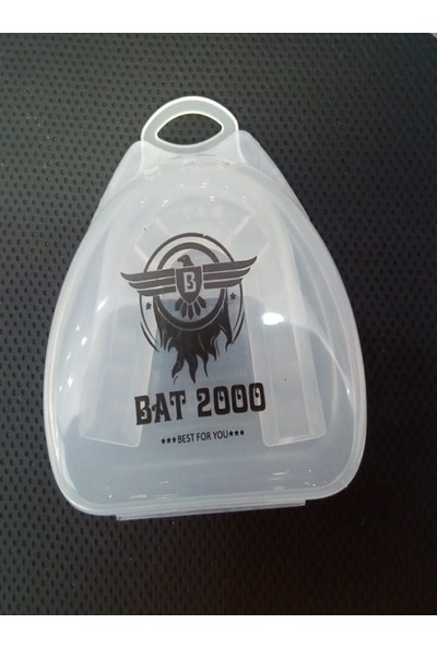 Bat 2000 Şeffaf Antibakteriyel Profesyonel Kutulu Boks Dişliği , Sporcu Dişliği ,ağızlığı,mouthguard