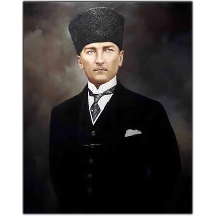 Atatürk Kanvas Tablo