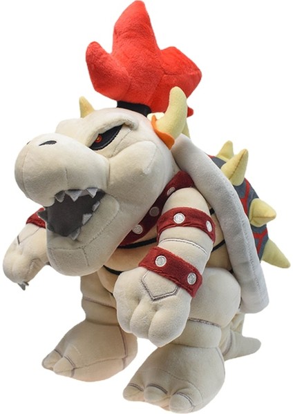 Super Mario Skeleton Bowser Dragon Peluş Oyuncak 33 cm (Yurt Dışından)