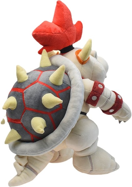 Super Mario Skeleton Bowser Dragon Peluş Oyuncak 33 cm (Yurt Dışından)