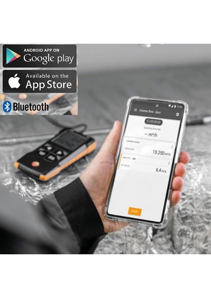 416 Kanal Içi Ölçümler Için Anemometre modelleri