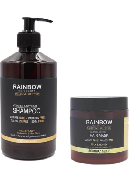 Boyalı ve Kuru Saçlar İçin Milk & Honey İkilii Koruyucu Bakım Seti fiyatları
