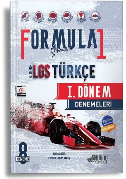 8. Sınıf Lgs Türkçe Formula Serisi 1. Dönem Denemeleri