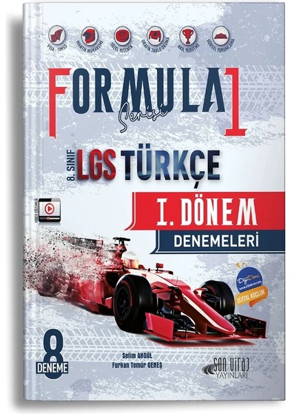 Son Viraj Yayınları 8. Sınıf Lgs Türkçe Formula Serisi 1. Dönem Denemeleri