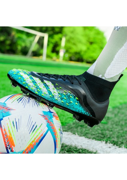 Erkek Nefes Alabilir Kaymaz Futbol Ayakkabıları Kramponlar Tf/Ag Boyut 35-45 (Yurt Dışından) modelleri