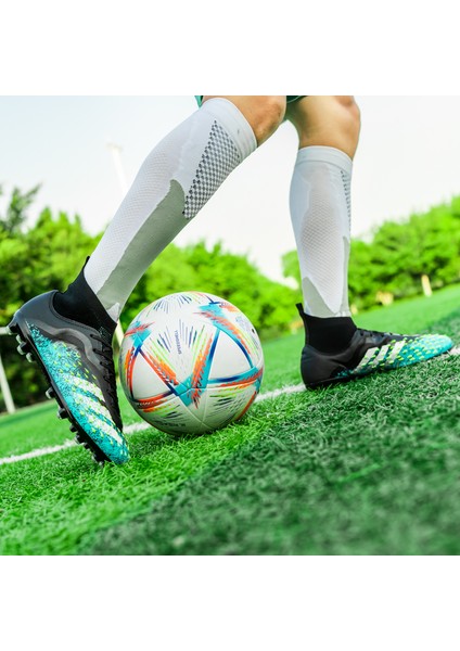 Erkek Nefes Alabilir Kaymaz Futbol Ayakkabıları Kramponlar Tf/Ag Boyut 35-45 (Yurt Dışından) indirimleri