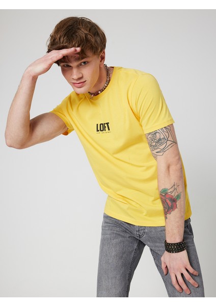 Regular Fit Erkek Tshirt K.kol
