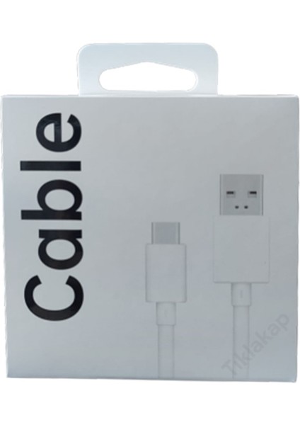 Oppo Vooc Type-C Uyumlu Şarj ve Data Kablosu 65W 6.5A Realme Superdart modelleri