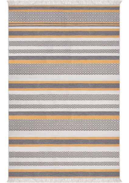 Cotton Çift Taraflı Yıkanabilir Pamuk Kilim - 120X180 cm