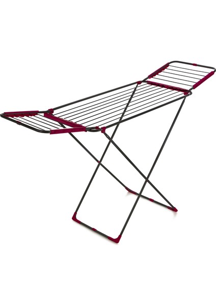 Avrora Antrasit Mürdüm Kalın Telli Çamaşır Kurutma Askısı