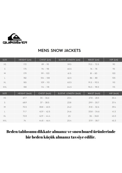 Mission Printed Block Erkek Su Geçirmez Snowboard Kar Montu EQYTJ03339