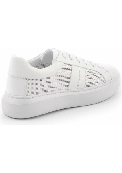 Beyaz Leather Erkek Sneaker E01901537903 fırsatları