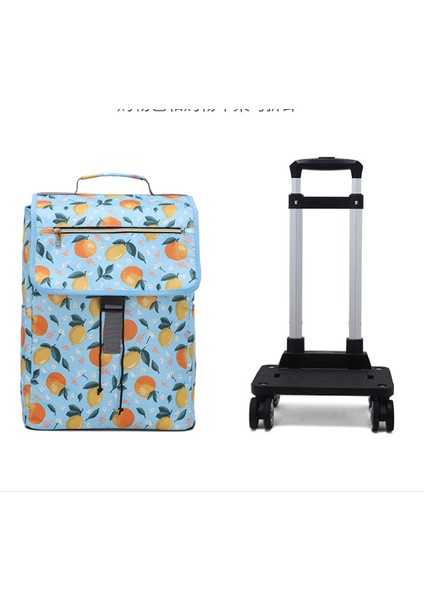 Süpermarket Alışveriş Çantası Arabası Katlanır Küçük El Arabası (Yurt Dışından) fırsatları